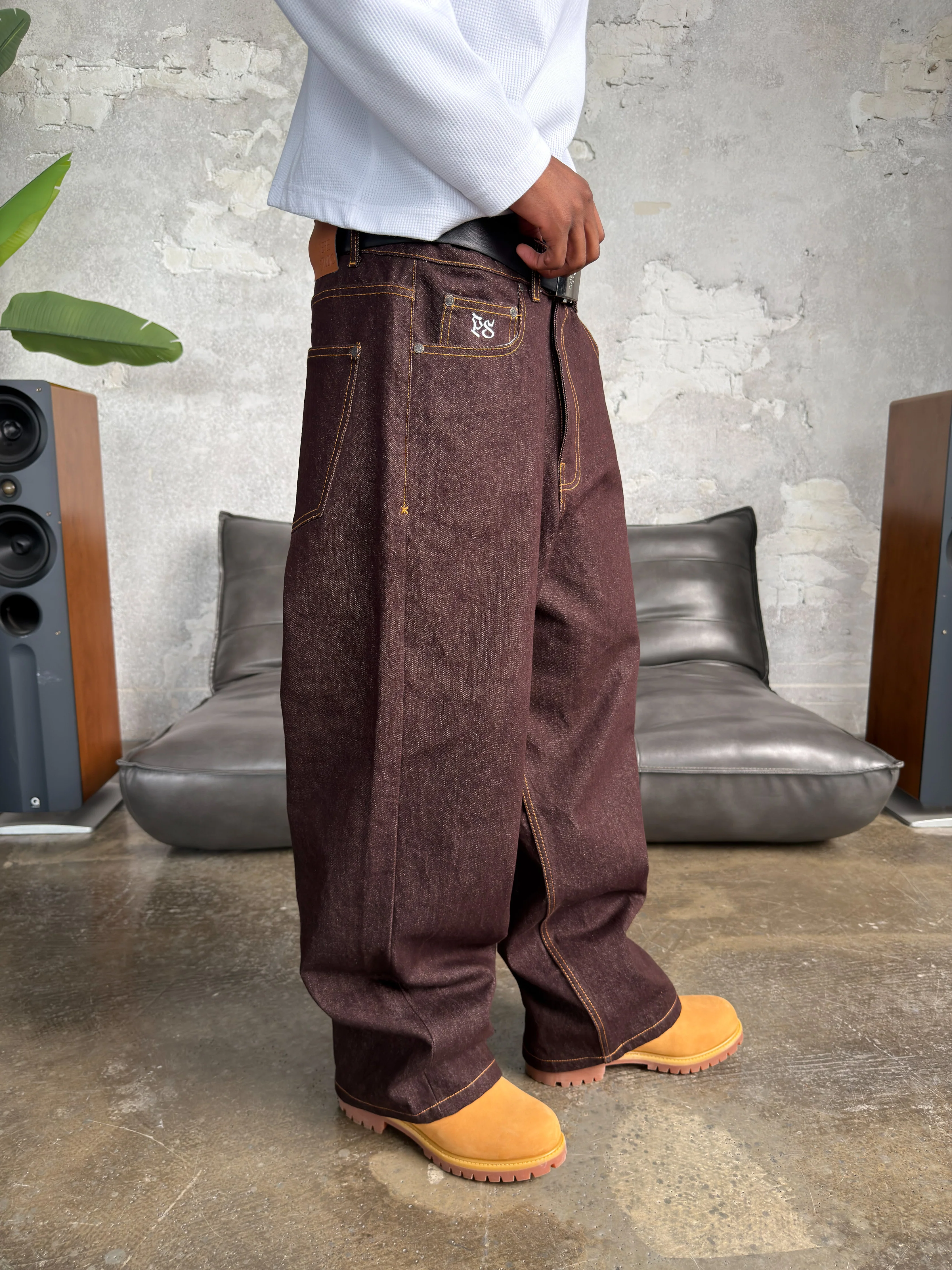 COPPER RAW DENIM PANT - Image 3